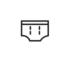 Pants Man Trousers Outline Icon