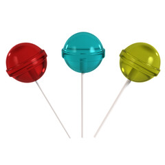 candy 3d illustration rendering