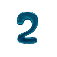 Water Dancing 3D Alphabet or PNG Letters