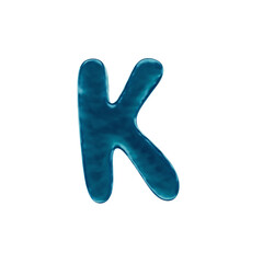 Water Dancing 3D Alphabet or PNG Letters