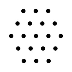 Minimalist Dotted Shapes Set Collection