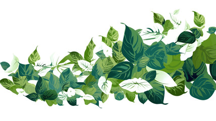 abstract background, design elements, frames, calligraphic. Vector floral illustration with branches, berries, feathers and leaves. Nature frame on white background