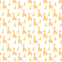 Giraffes background for design decoration.