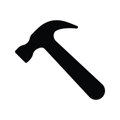 Hammer, repair, tools icon.