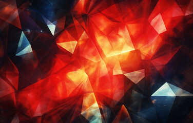 Abstract Diamond Background made with AI generative technology