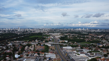 Fototapeta na wymiar Cuiabá, Várzea Grande, capital, Cidade, panorâmica 