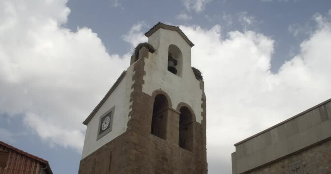 Church of San Gil in Bejar, Salamanca, Spain. catholic architecture