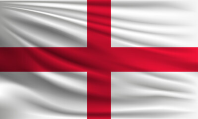 Vector flag of England