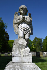Fototapeta na wymiar Hull Northern Cemetery Chanterlands Avenue, Kingston upon Hull