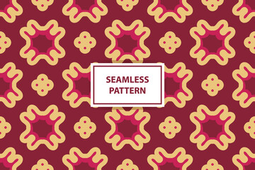 Aesthetic Contemporary printable seamless pattern with abstract Minimal elegant line brush stroke shapes and line in nude colors. Pastel boho background in minimalist mid century style vector