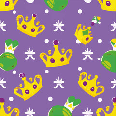 cute simple king cake pattern, cartoon, minimal, decorate blankets, carpets, for kids, theme print design
