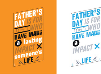 Awesome Father's Day t-shirt design