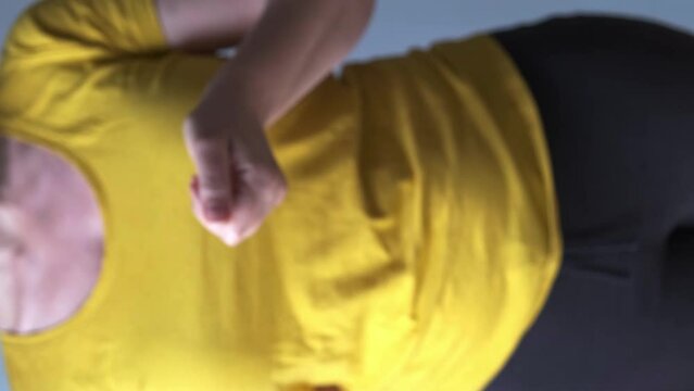 woman's hand holds pills and puts her hand close to the camera then drops them, stop taking medication for anxiety, depression, medical treatment
