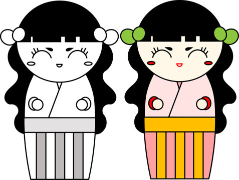 Japanese doll Kokeshi
