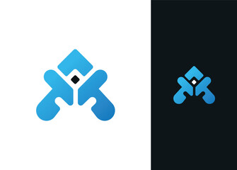 Letter A Logo Design - Logo Design Template

