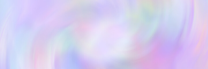 Lens flare effect soft violet pink blue colorful vortex or whirl effect in pastel colors, spiral circle wave with abstract swirl, party chaotic in soft baby panoramic banner. Funny love dream paint de
