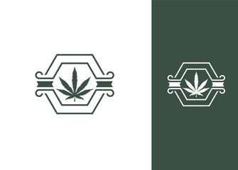 Cannabis Logo Design - Logo Design Template
