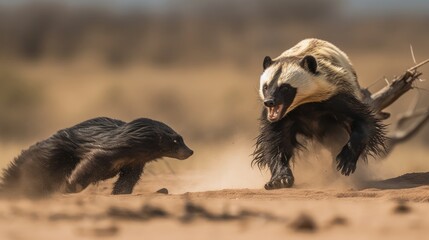 An armadillo captured in motion, showcasing its agility and grace in its natural habitat