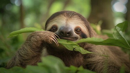 In the sloth's unhurried world, life is a patient pursuit of bliss