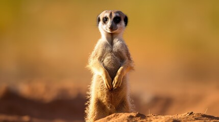 Fototapeta premium meerkat on the lookout