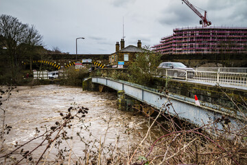 Brighouse Bridge Flooding