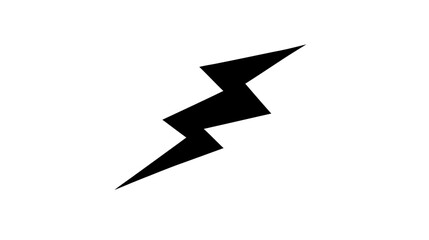Lightning, electric power vector logo design element. Energy and thunder electricity symbol concep
