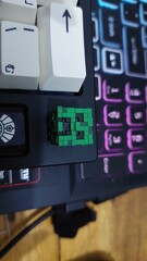 close up of a computer keyboard