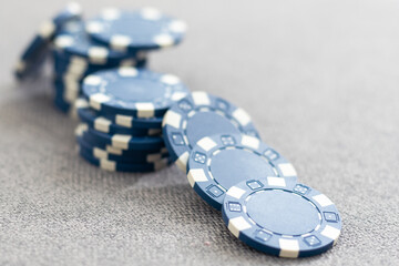 Blue Chip Stock Investment Stock Photo