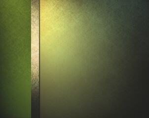 pale light and dark green background with yellow gold highlight and ribbon stipe in website...
