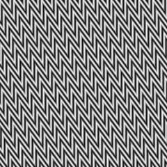 Zigzag lines. Jagged stripes. Seamless surface pattern design with wavy linear ornament. Repeated chevrons wallpaper. Digital paper for page fills, web designing