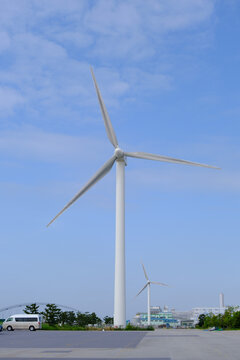 風力発電　環境イメージ
