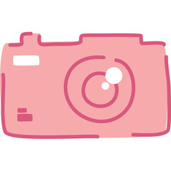 Pink Camera Pocket