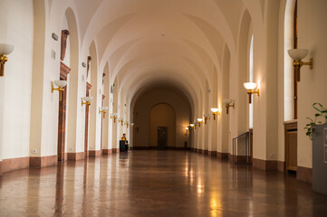 interior of the palace