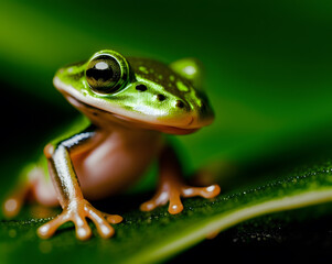 Obraz premium Small tree frog