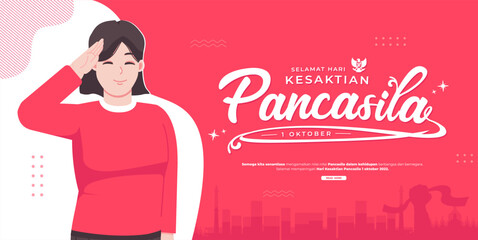 Hari kesaktian pancasila means pancasila sanctity day background