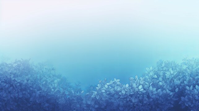 blue nature gradient background banner abstract background with sea ocean Generative AI stock illustration