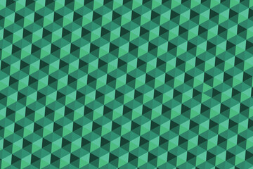 green background shapes geometric