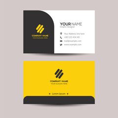 business card, business template, vector, modern creative business card and name card, horizontal simple clean template vector design, layout in rectangle size.