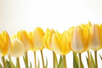 Obraz premium The illustration of tulip, AI contents by Midjourney