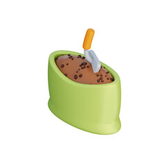 3D Fertilizer Illustration