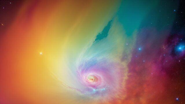 A Picture Of A Wonderfully Enchanting And Colorful Image Of A Star