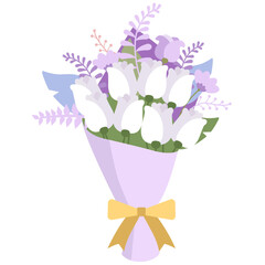 꽃다발 일러스트