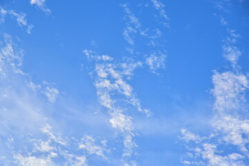 Fototapeta na wymiar blue sky background, blue sky with clouds, sky with clouds in sunny day 