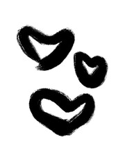 hand drawn heart symbol
