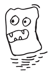 cartoon monster