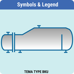 Vector Illustration for PID Symbols Legends