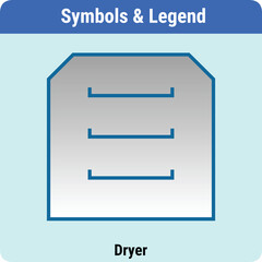 Obraz premium Vector Illustration for PID Symbols Legends