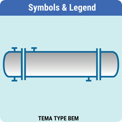 Vector Illustration for PID Symbols Legends