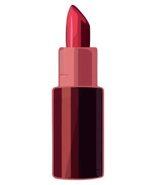 lipstick tube vector design
