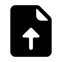 File Arrow Up Icon